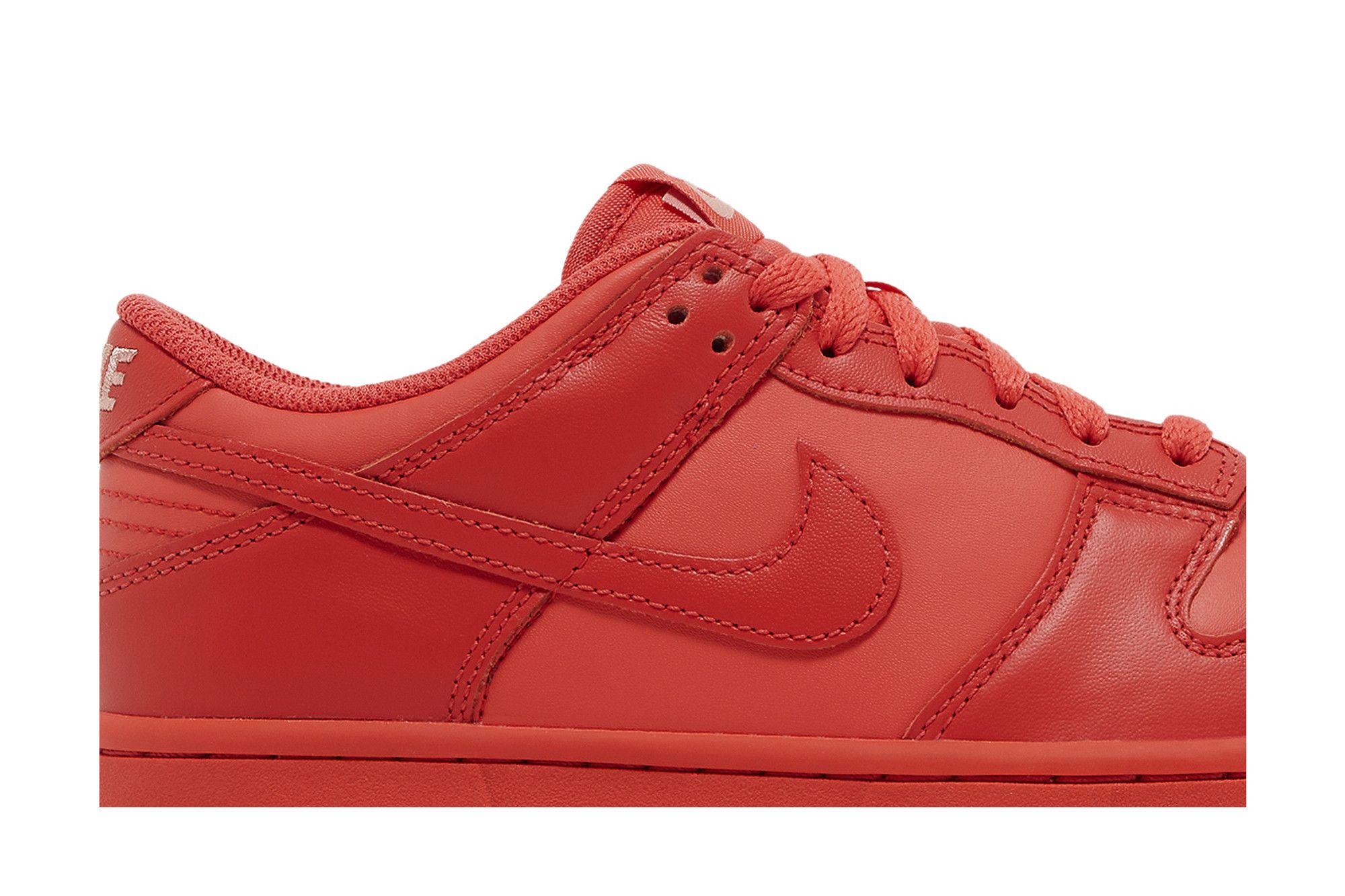Size 4.5 Dunk Low GS Track Red