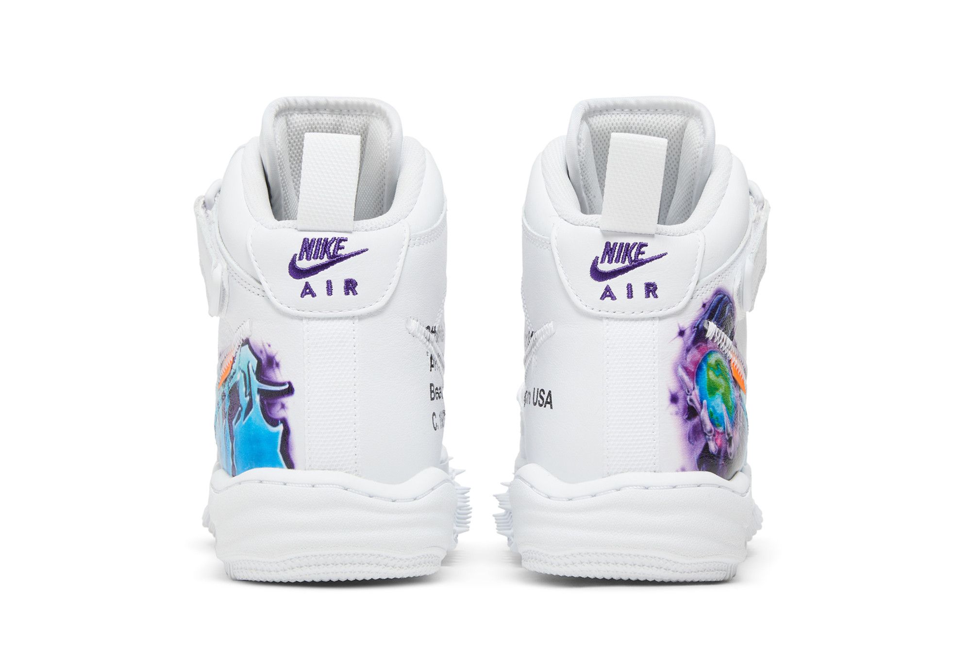 Achetez des Off White x Air Force 1 Mid SP Leather Graffiti DR0500 100 GOAT FR