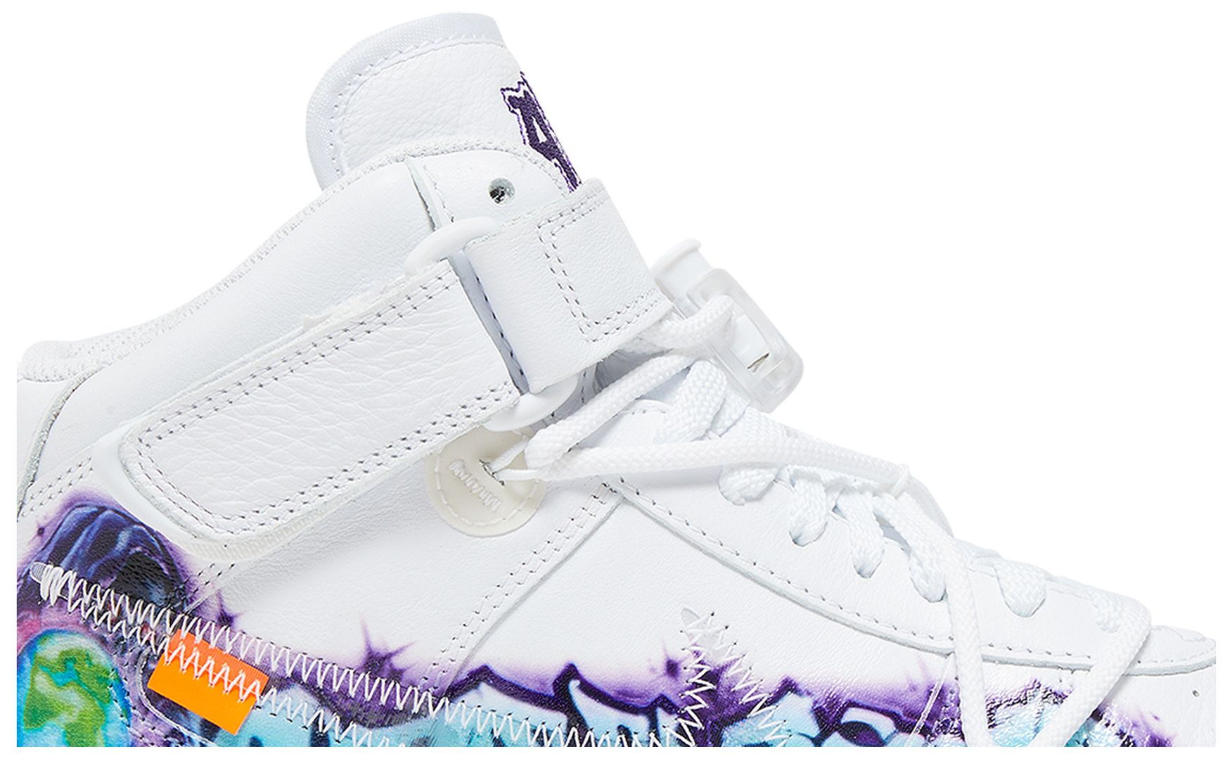 off white red air force 1