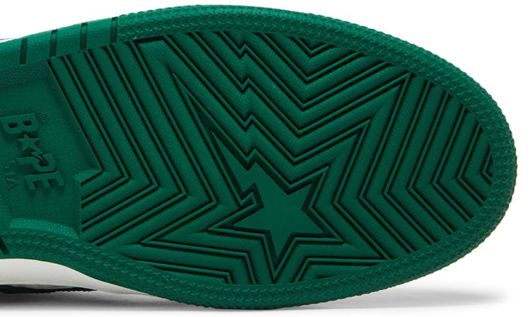 BAPE Sk8 Sta 5 Luxury Sport Monogram   Green