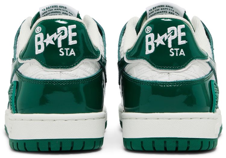BAPE Sk8 Sta 5 Luxury Sport Monogram   Green