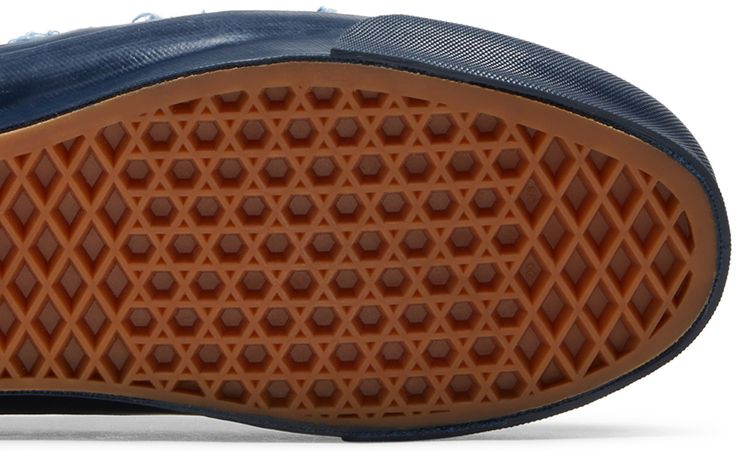 FDMTL x Vans OG Classic Slip On LX Distressed Indigo