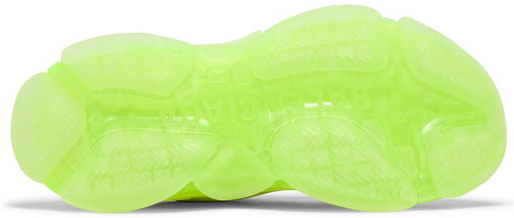 Balenciaga Wmns Triple S Sneaker Clear Sole   White Fluo Yellow