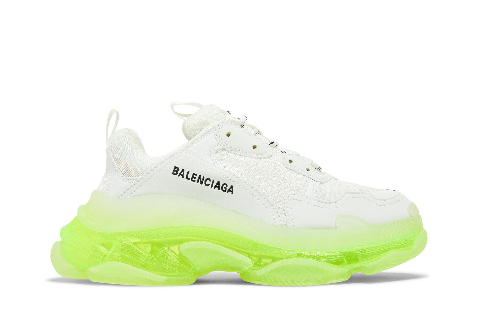 Balenciaga white clear sole sales