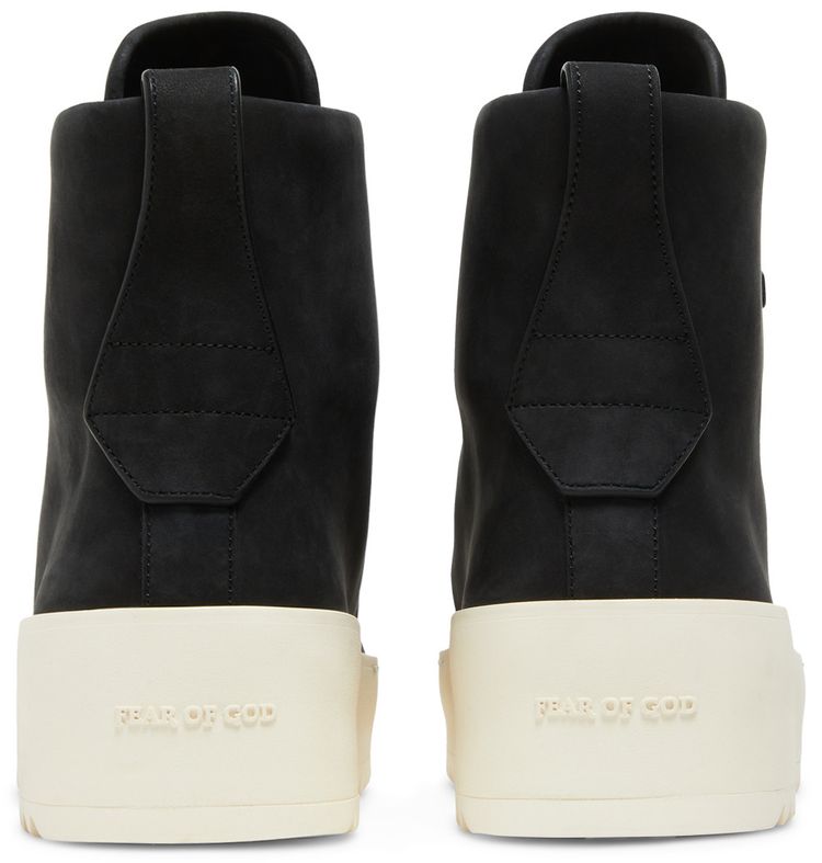 FEAR OF GOD Hiking Nubuck Leather Lace Up Black