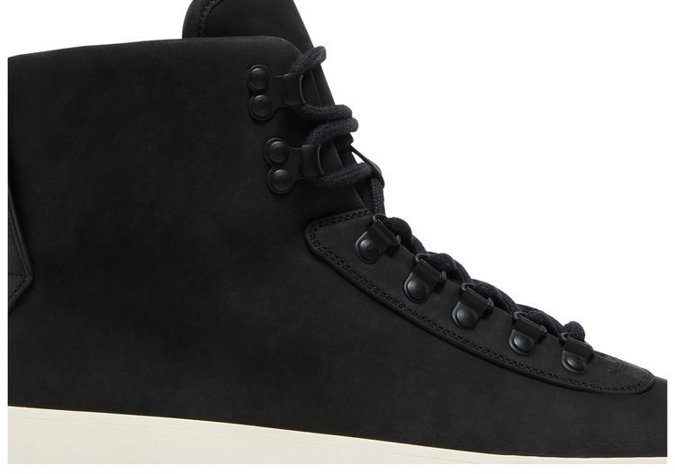 FEAR OF GOD Hiking Nubuck Leather Lace Up Black