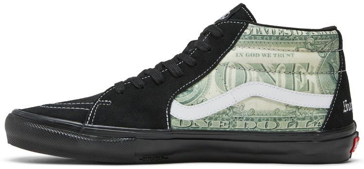Supreme x Skate Grosso Mid Dollar Bill   Black