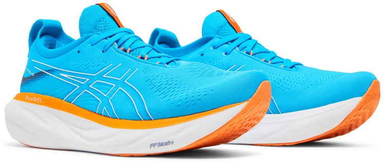 Asics Gel Nimbus 25 Island Blue Sun Peach