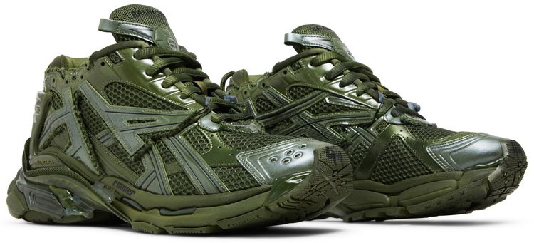 Balenciaga Runner Sneaker Dark Green