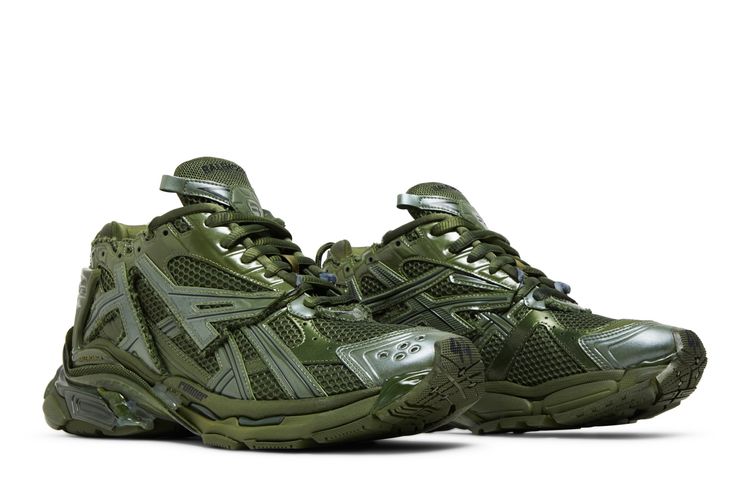 Buy Balenciaga Runner Sneaker 'Dark Green' 677403 W3RB1 3031 GOAT