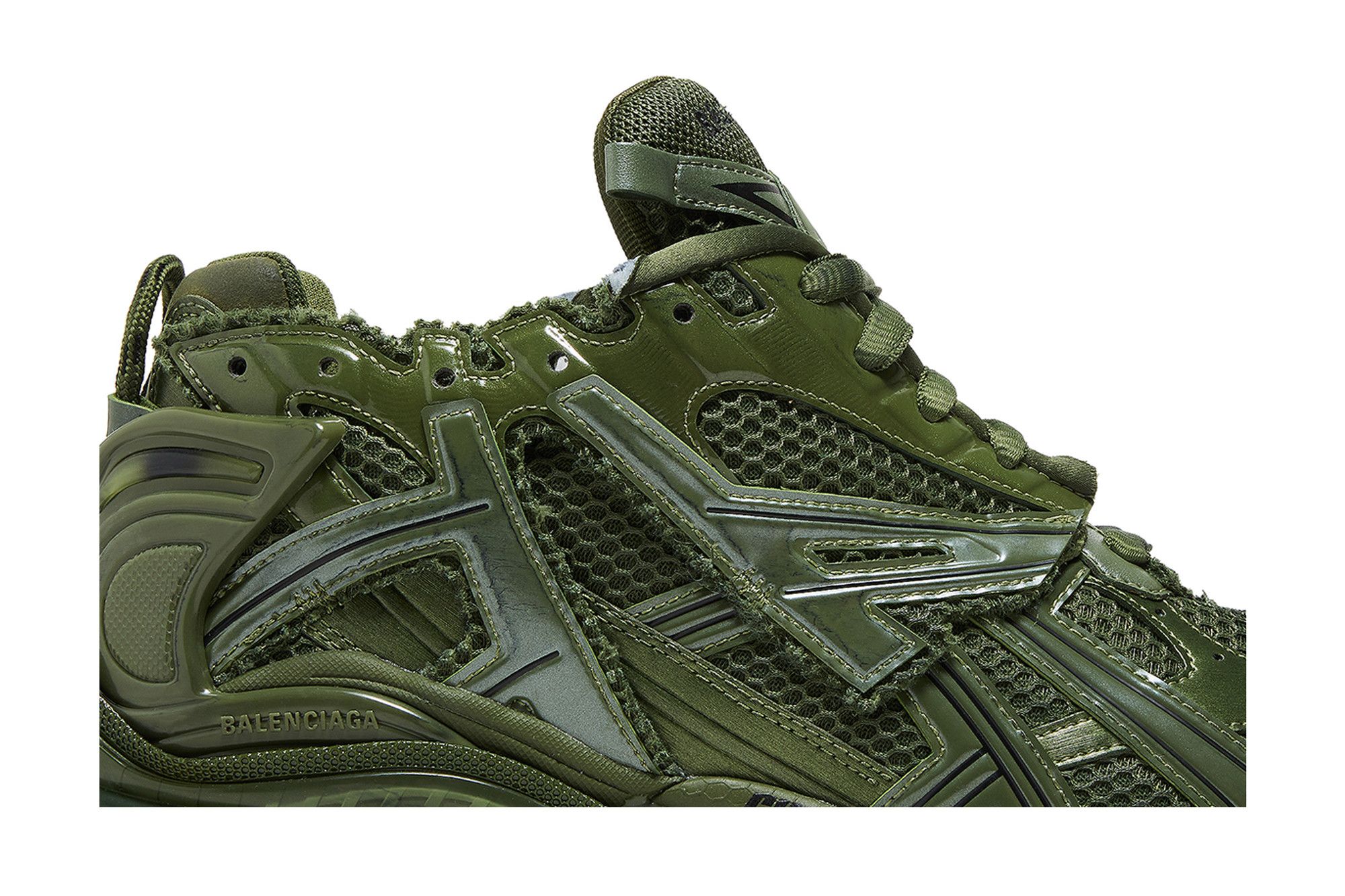 Balenciaga race runners mens green sales