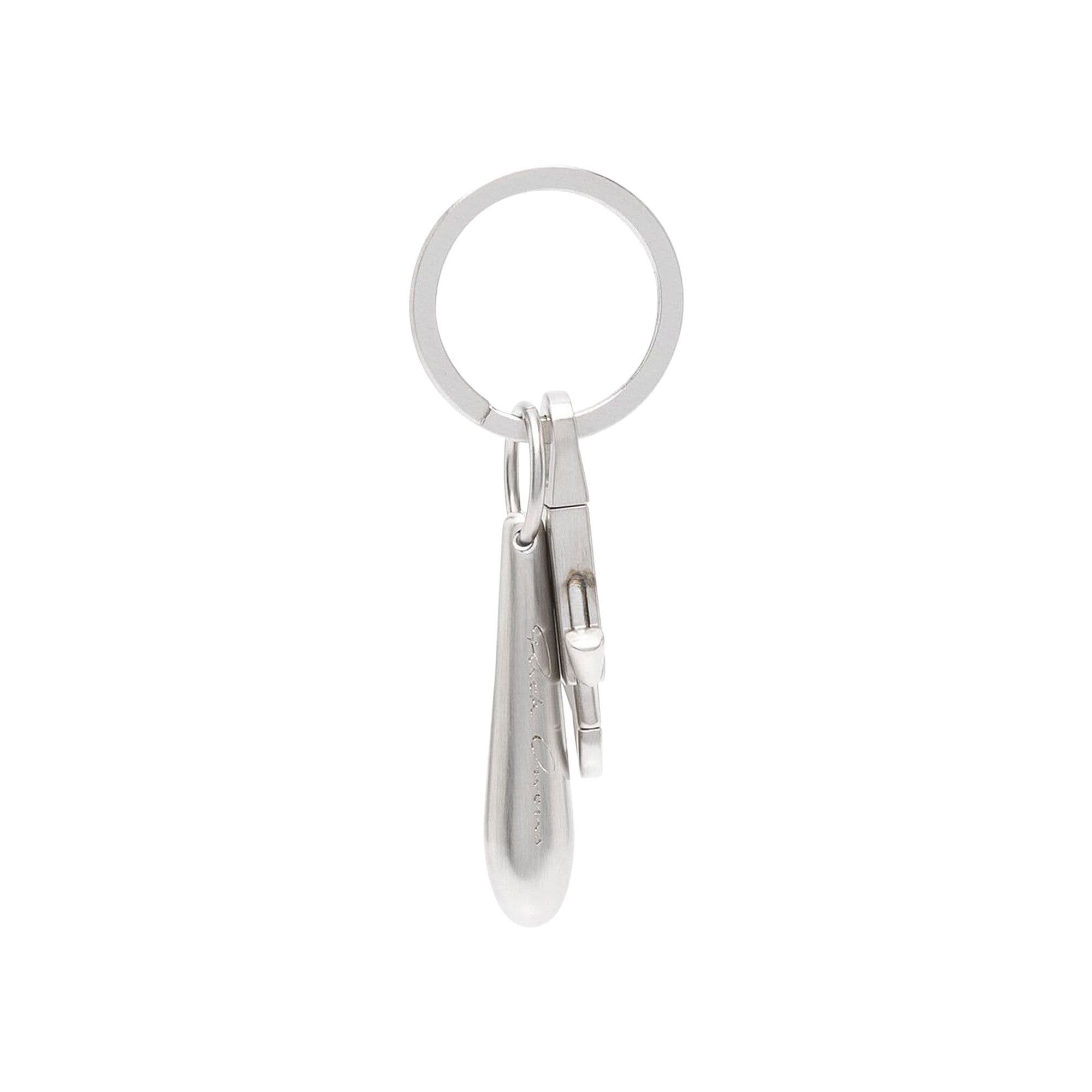 Buy Rick Owens Teardrop Keychain 'Palladio' - RA02C0390 MET
