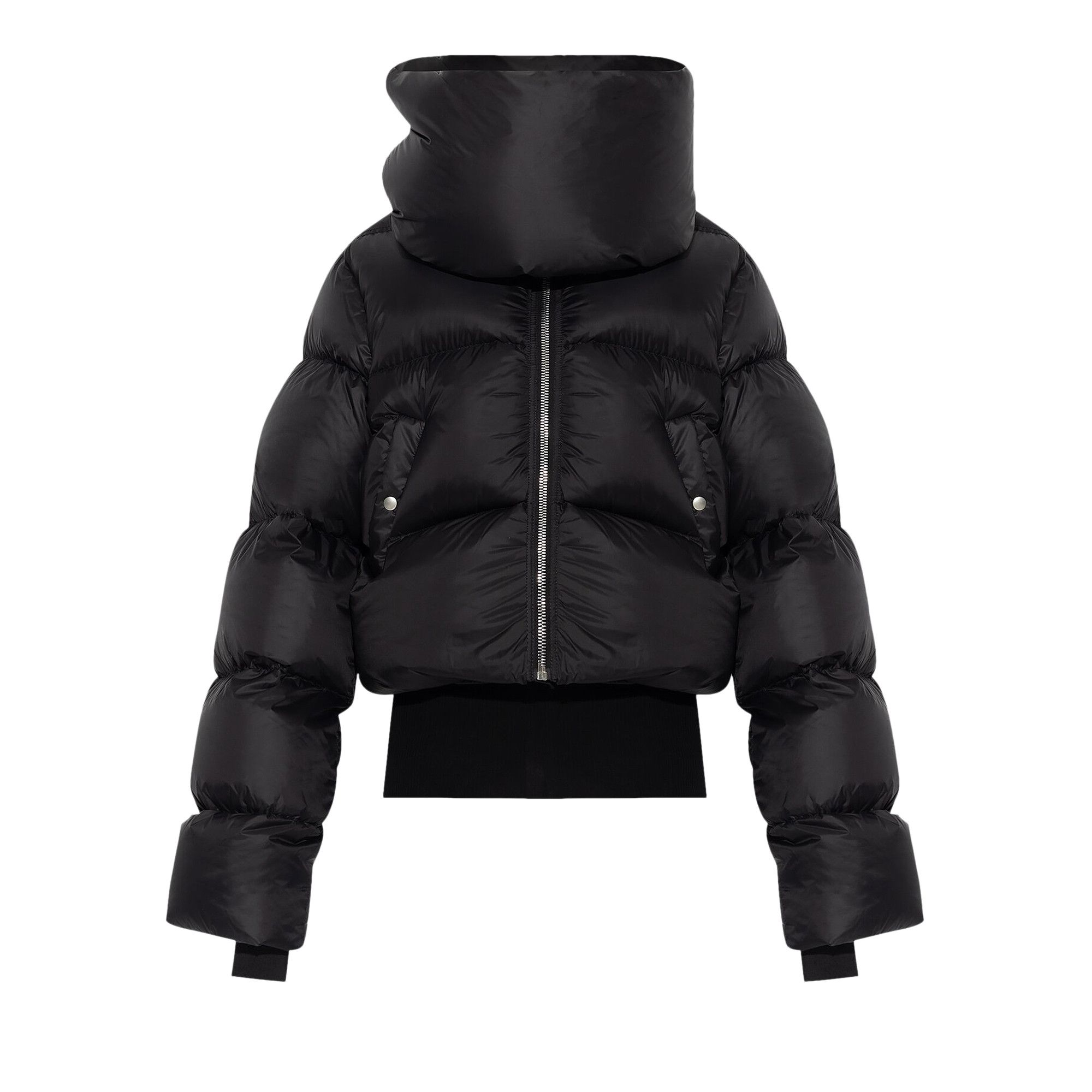 Buy Rick Owens Funnel Neck Jacket Black RP02C1774 NPD3 09 GOAT UK