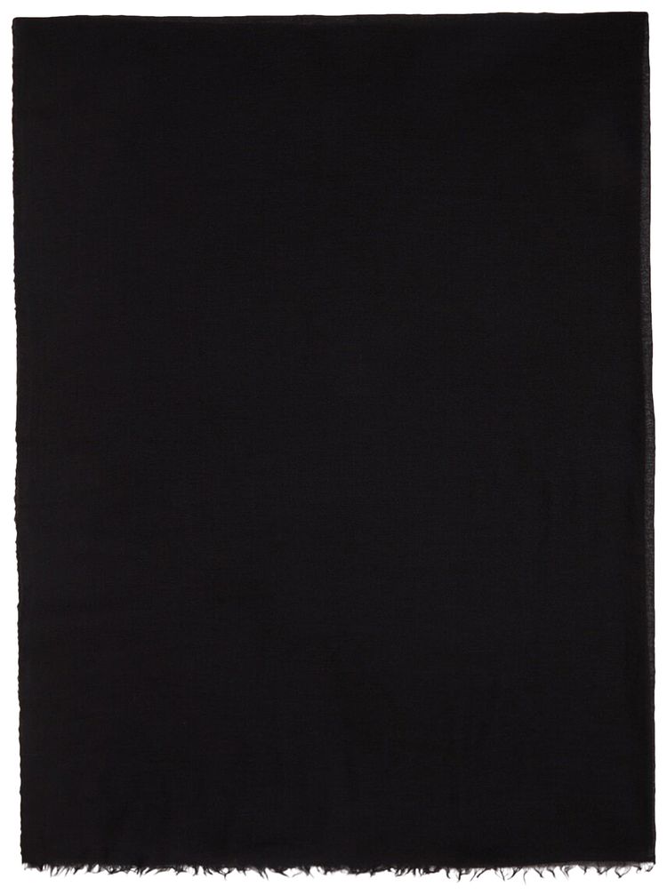 Rick Owens Emily Mega Scarf Black
