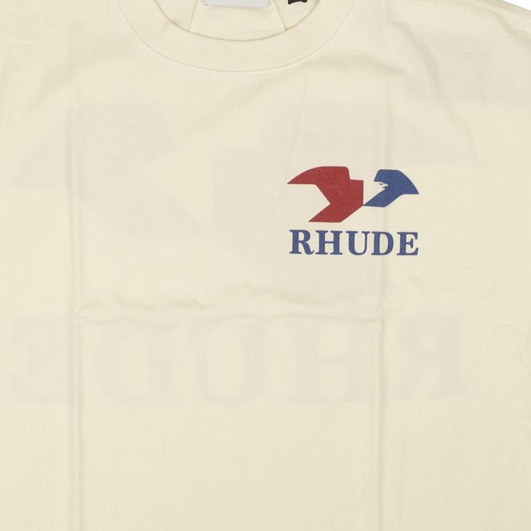 Rhude Of America Tee Vintage White