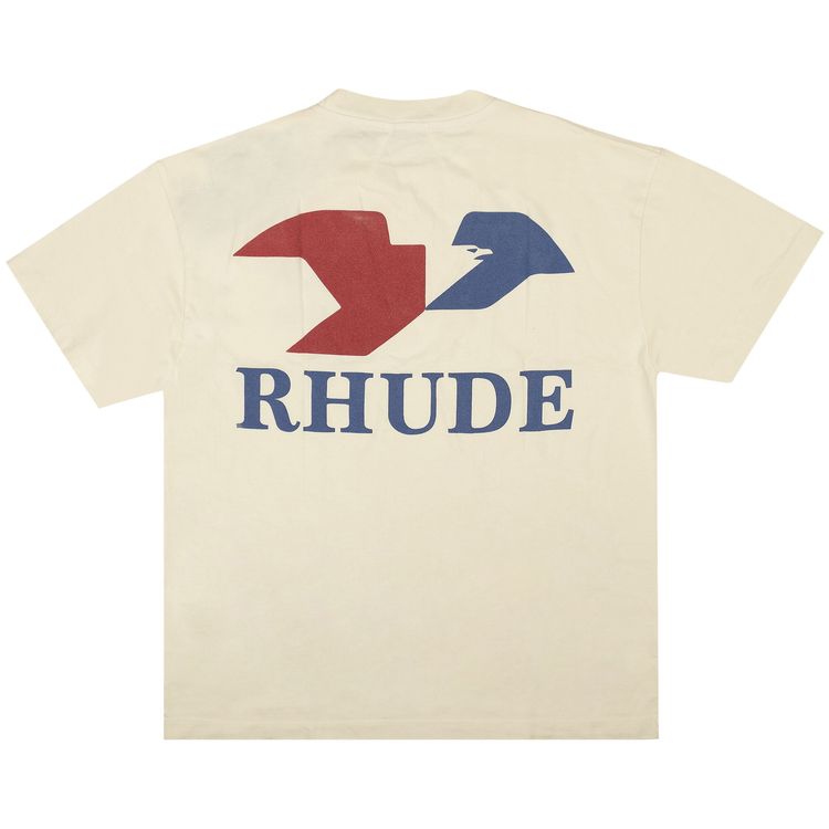Rhude Of America Tee Vintage White