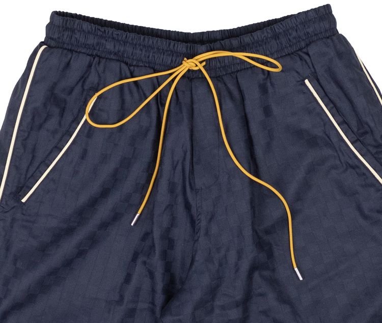 Rhude Checker PJ Short Navy