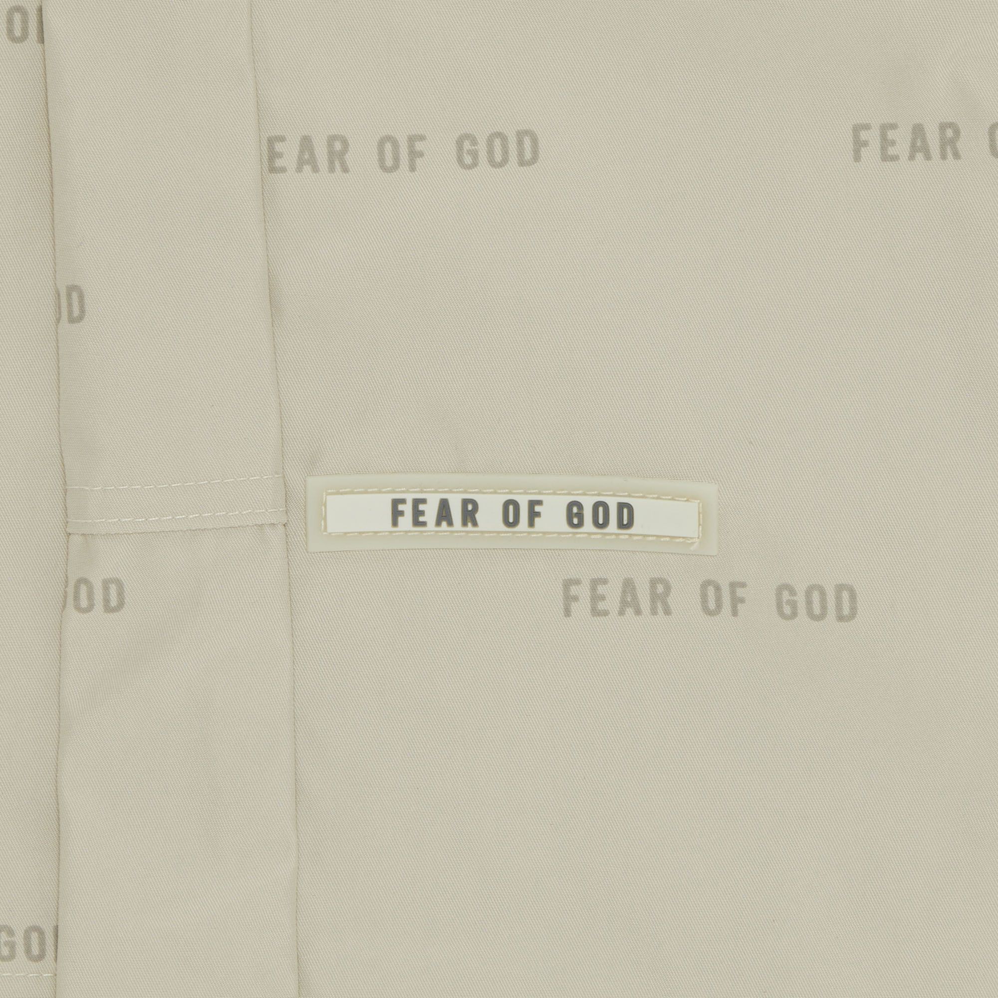 Buy Fear of God All Over Print Baggy Nylon Pant 'Bone Buy Fear of God All Over Print Baggy Nylon Pant 'Bone