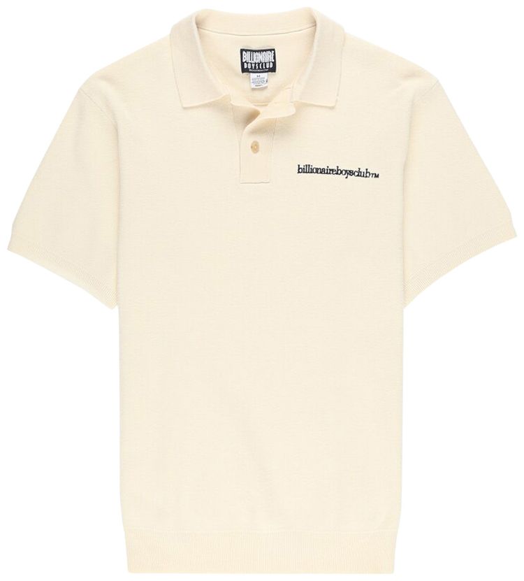 Billionaire Boys Club Virtue Polo Cloud Cream
