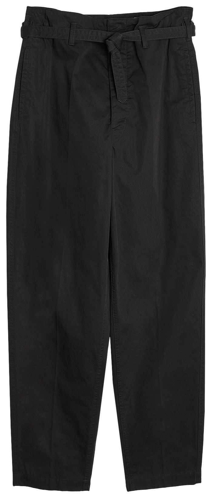 Lemaire Loose Chino Pan Loose Chino Pants Black