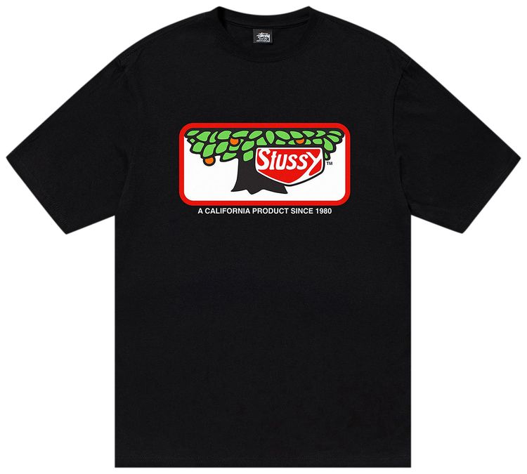 Stussy Orchard Tee Black