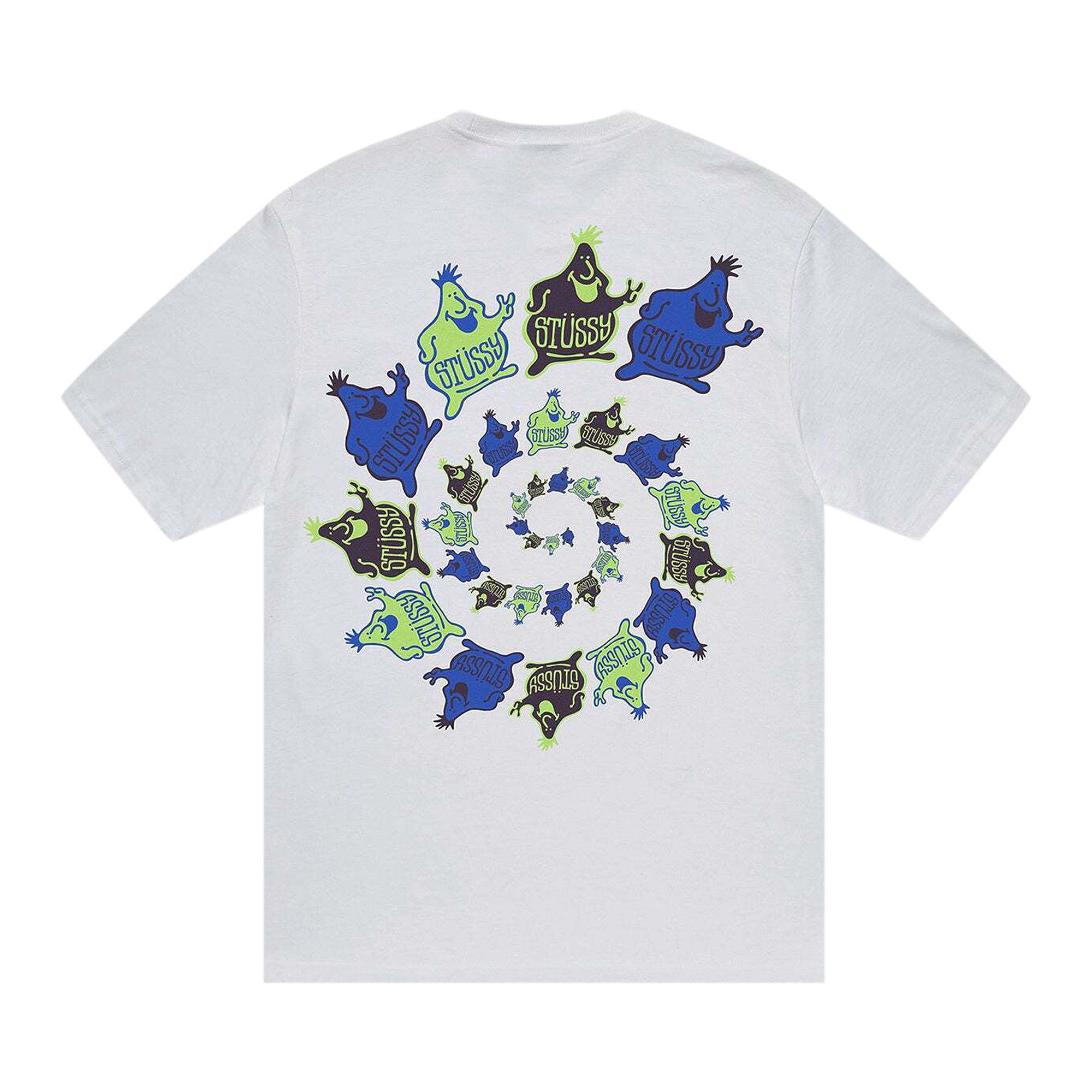 ★人気★【STUSSY】★MR. BLOB SPIRAL TEE★Tシャツ★White★ Buy Stussy Mr. Blob Spiral Tee 'White' - 1904961 WHIT | GOAT