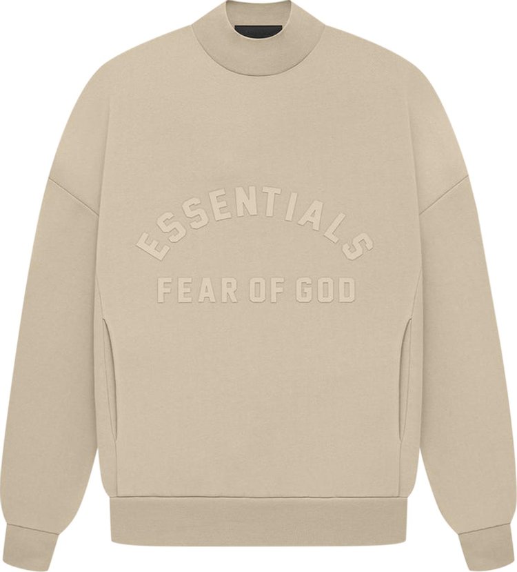 Buy Fear of God Essentials Crewneck 'Dusty Beige' - 192SP232045F | GOAT
