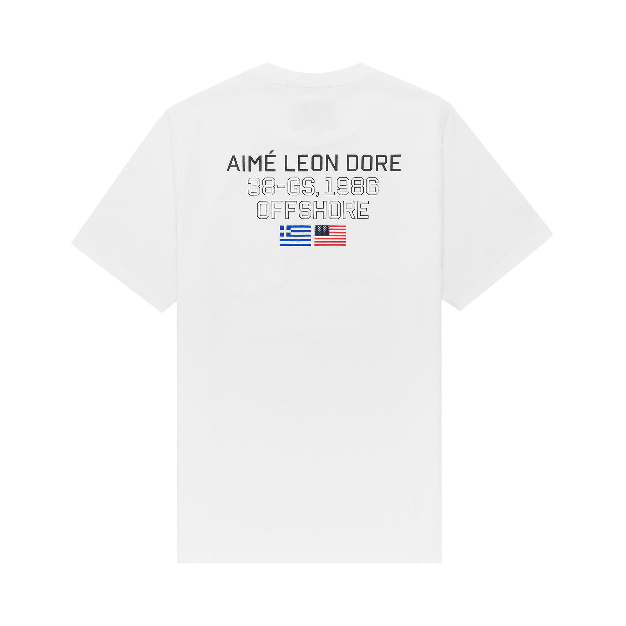 Buy Aimé Leon Dore 38-GS Offshore Tee 'White' - SU22CT000