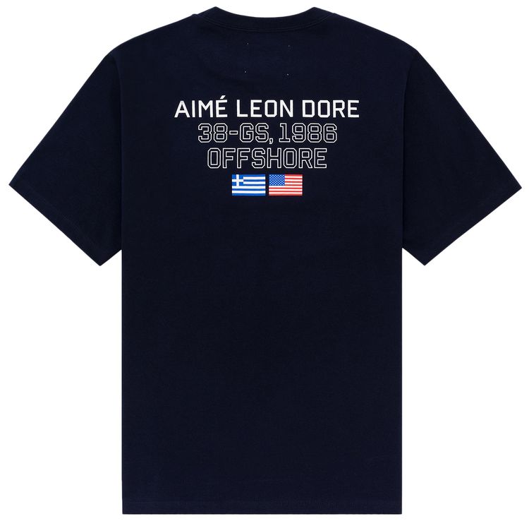 Aime Leon Dore 38 GS Offshore Tee Maritime Blue