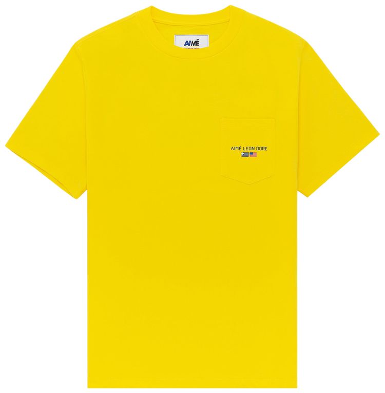 Aime Leon Dore 38 GS Offshore Tee Yellow