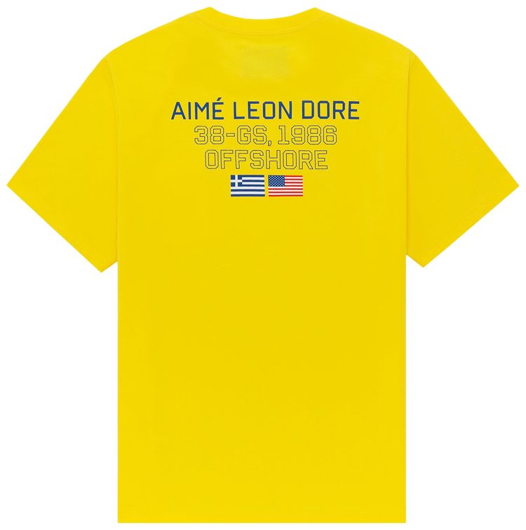 Aime Leon Dore 38 GS Offshore Tee Yellow