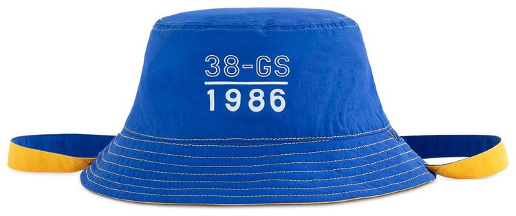 Aime Leon Dore 38 GS Offshore Reversible Nylon Bucket Hat Vibrant Yellow