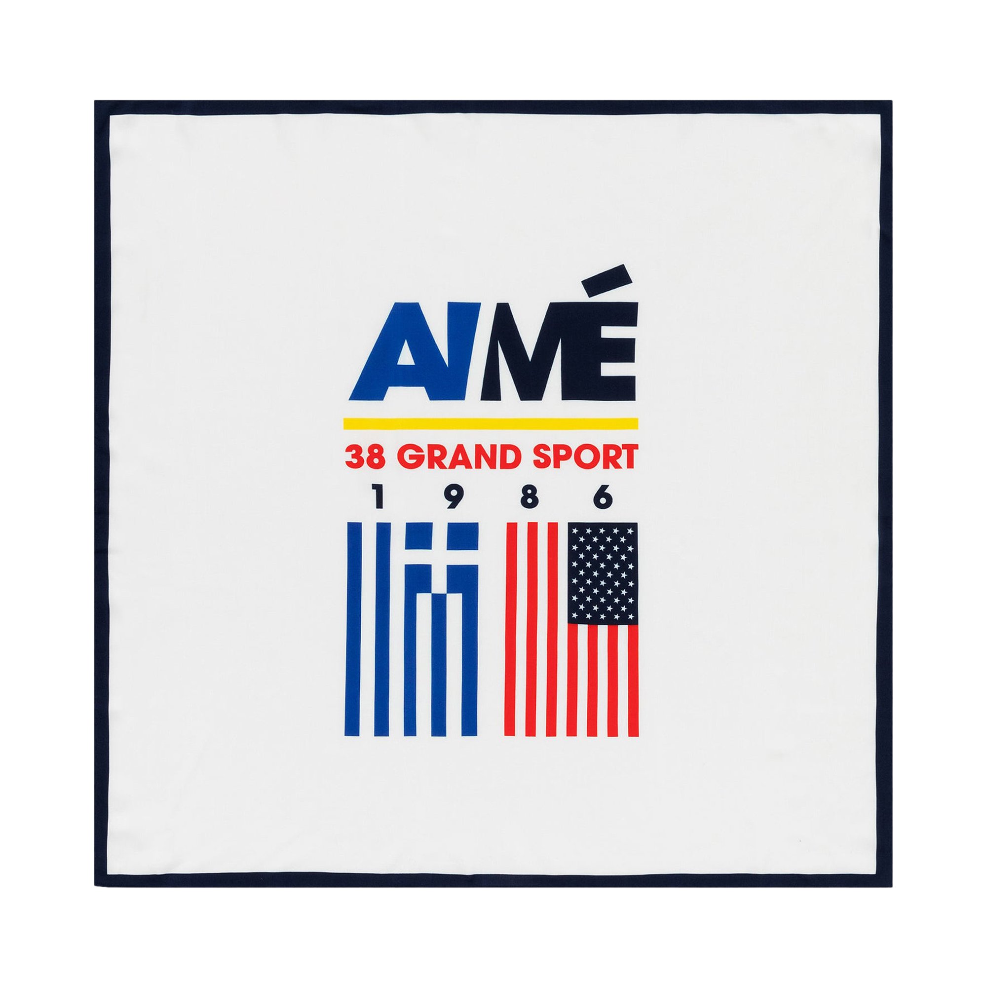 Buy Aimé Leon Dore 38-GS Offshore Bandana 'White' - SS23AT002 WHIT