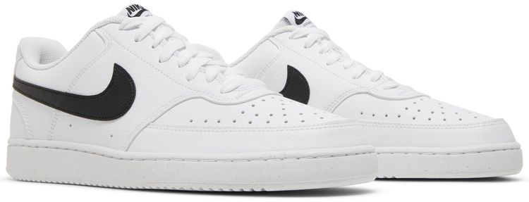 Nike Court Vision Low Next Nature White Black
