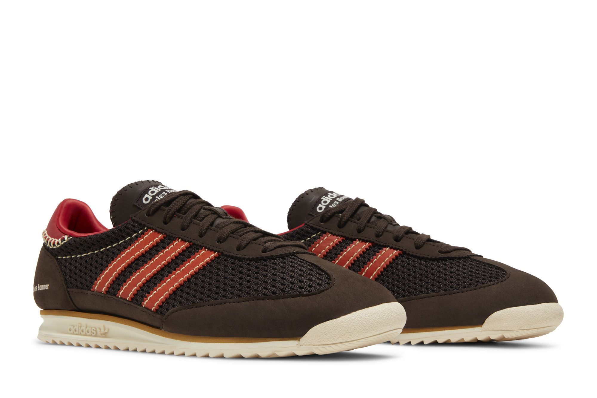 ★【Adidas】★Adidas x Wales Bonner SL72 Brow.n★22-31cm★ Adidas x Wales Bonner SL72 Knit Sneakers | Brown | FARFETCH