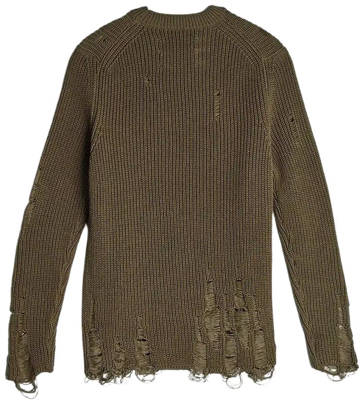 Song for the Mute Oversized Distressed Knit Taupe