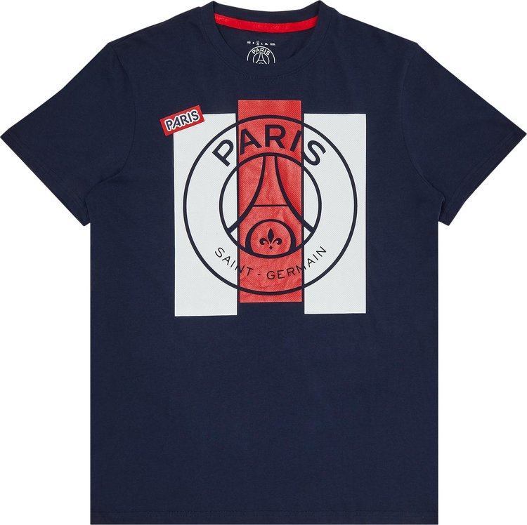 Paris Saint-Germain Core Cool Big Logo T-Shirt 'Blue'