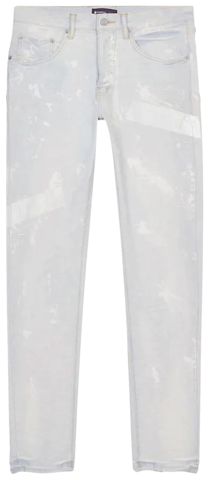 Buy PURPLE BRAND Sprayed Reflective Paint Skinny Jeans 'Denim' P001