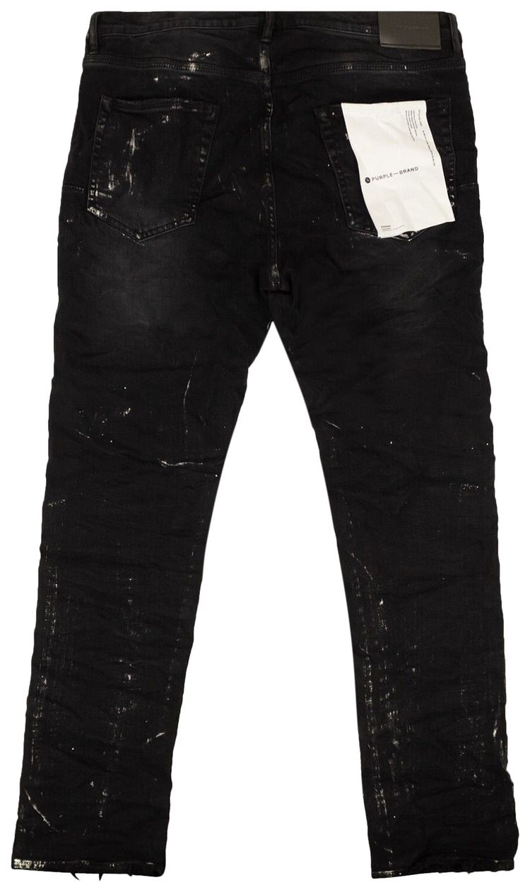 PURPLE BRAND Metallic Jeans Silver