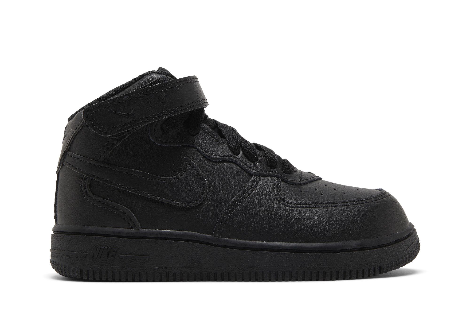 Buy Air Force 1 Mid LE TD #39 Triple Black #39 DH2935 001 GOAT