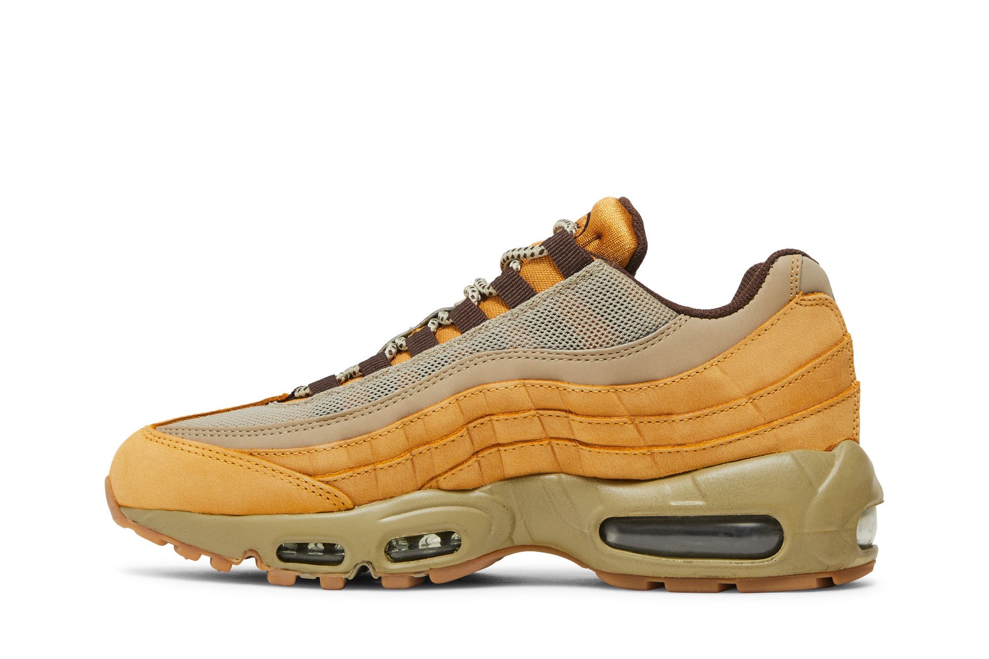 Nike air max 95 wheat gold top