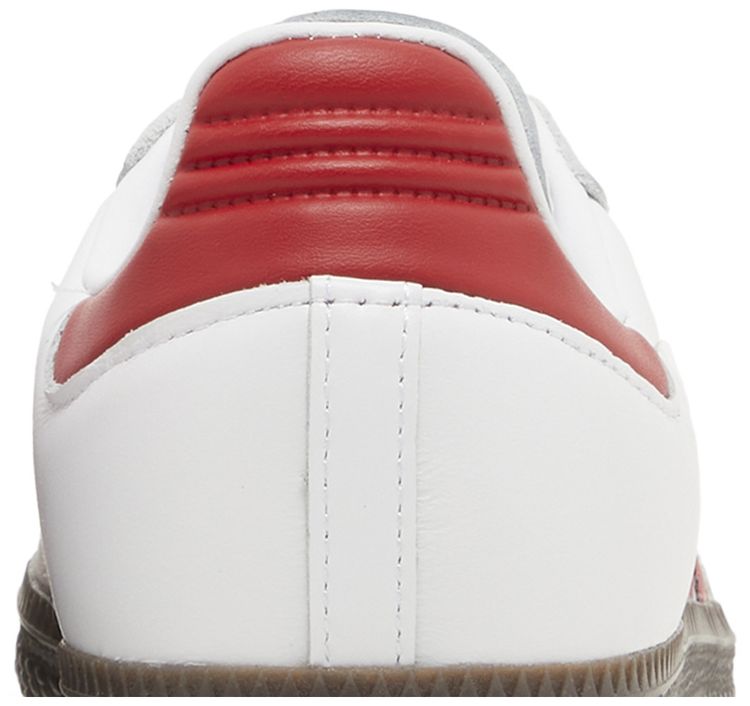 Adidas Samba OG White Scarlet