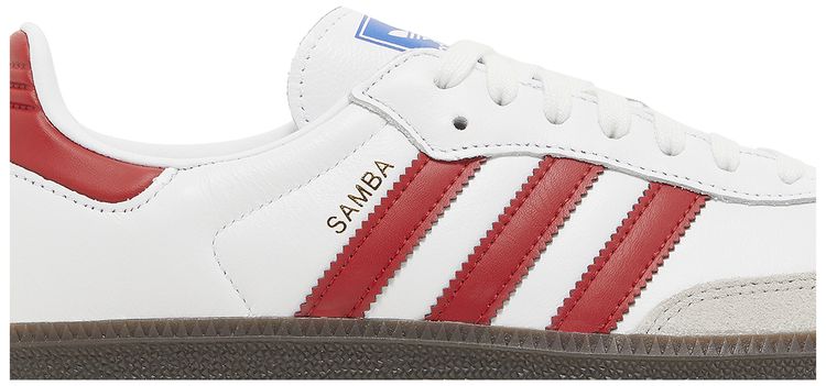 Adidas Samba OG White Scarlet