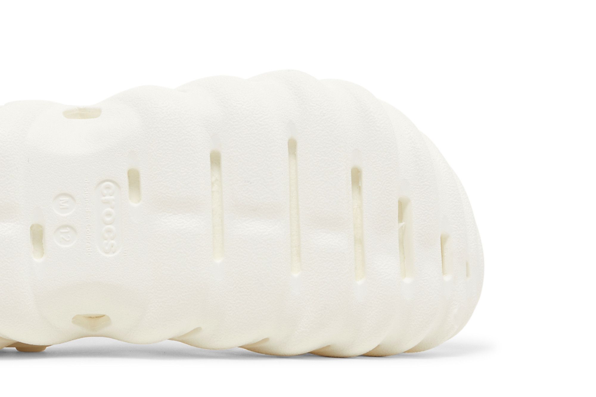 Buy Crocs Echo Clog 'White' - 207937 100 | GOAT