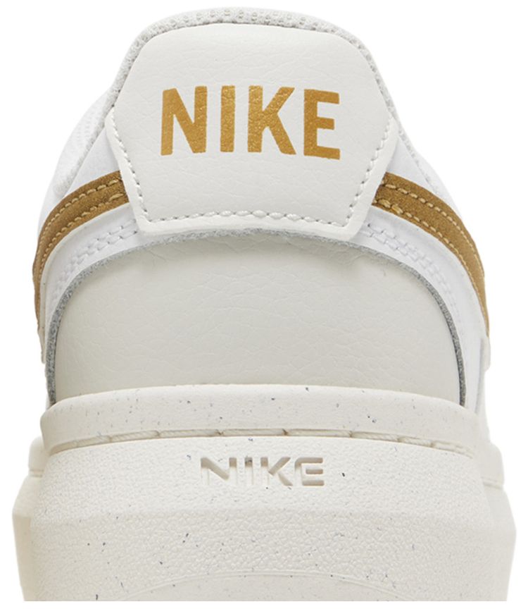 Nike Wmns Court Vision Alta Sail Metallic Gold