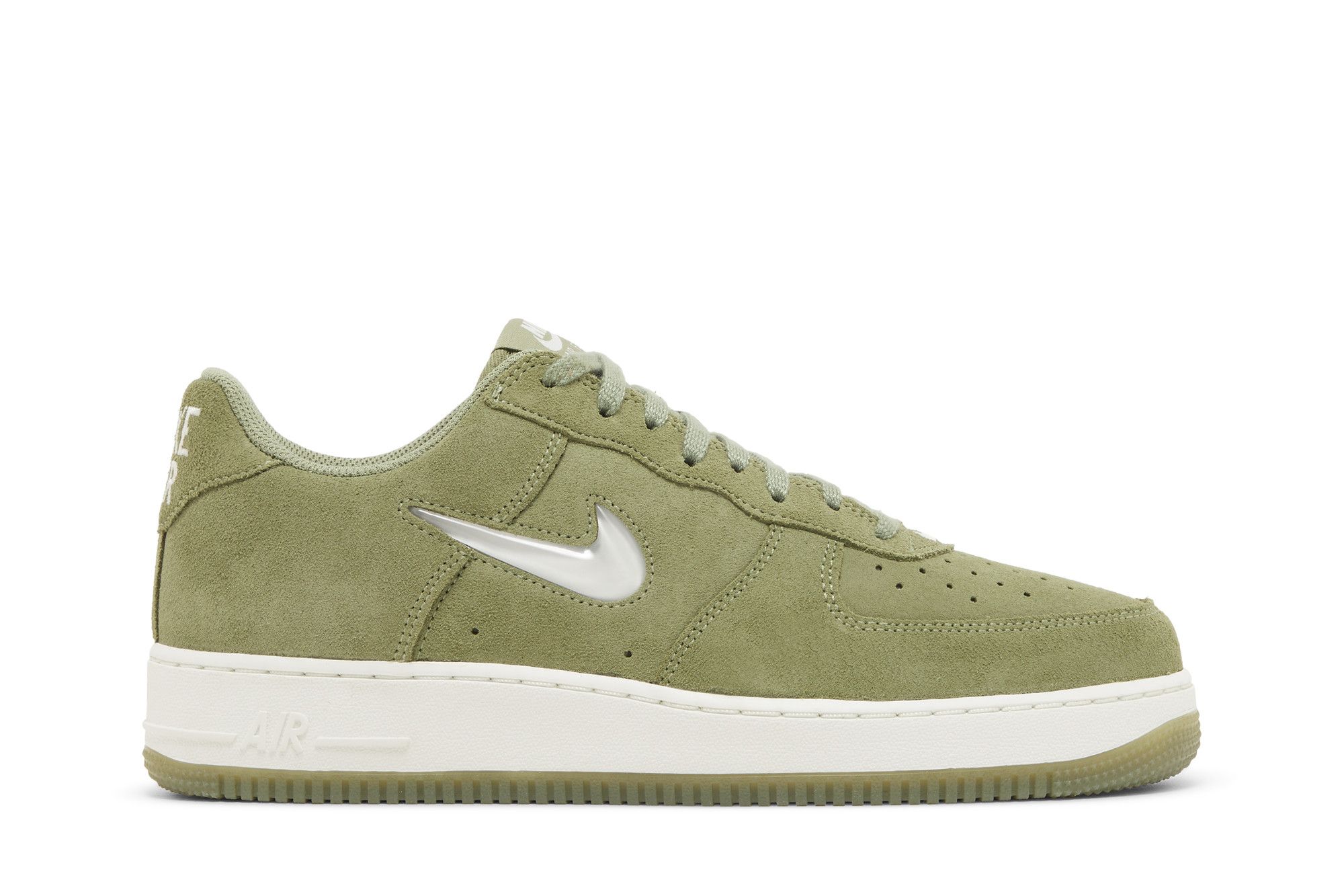 Green top suede af1