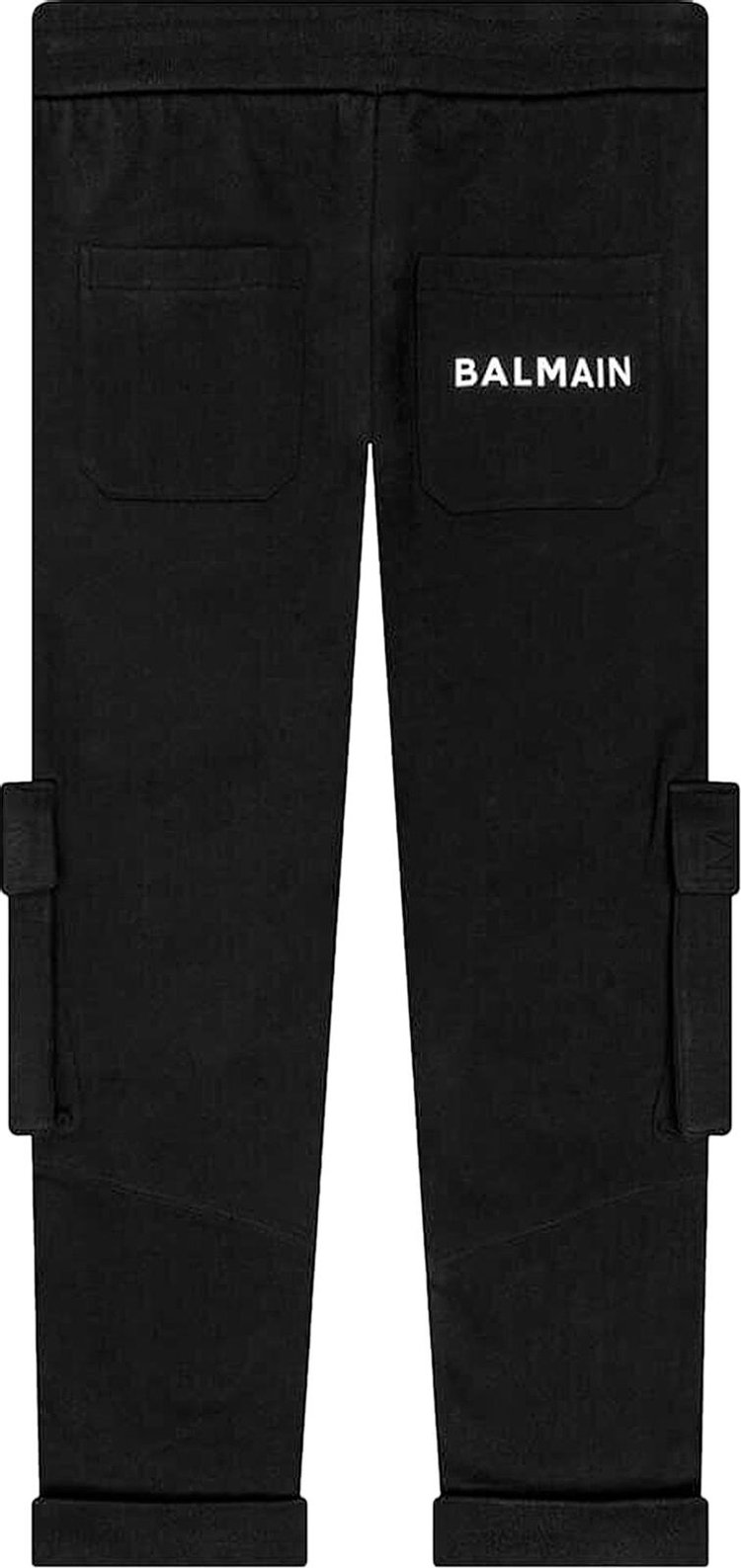 Balmain Reflective Cargo Pants Noir