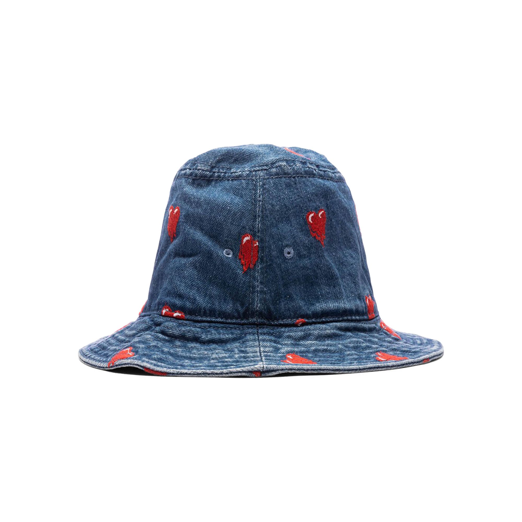 Buy Emotionally Unavailable Denim Logo Bucket Hat 'Washed Blue' - EU SS23  HT1 WASH | GOAT