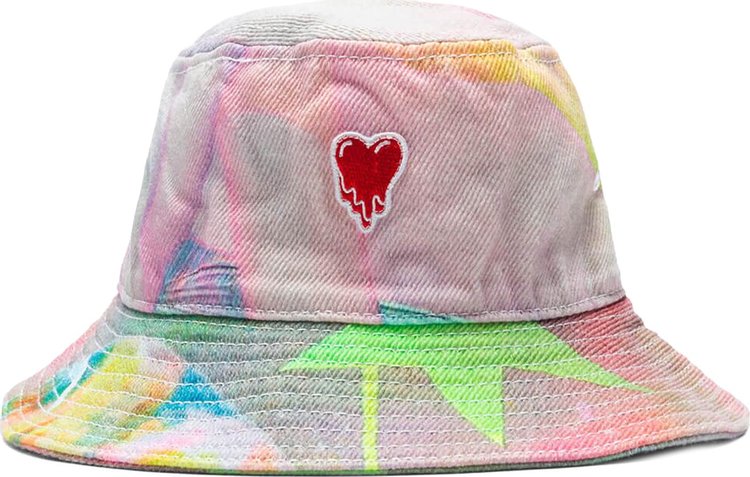 Emotionally Unavailable x So Youn Lee Stardust Bucket Hat 'White/Multicolor'