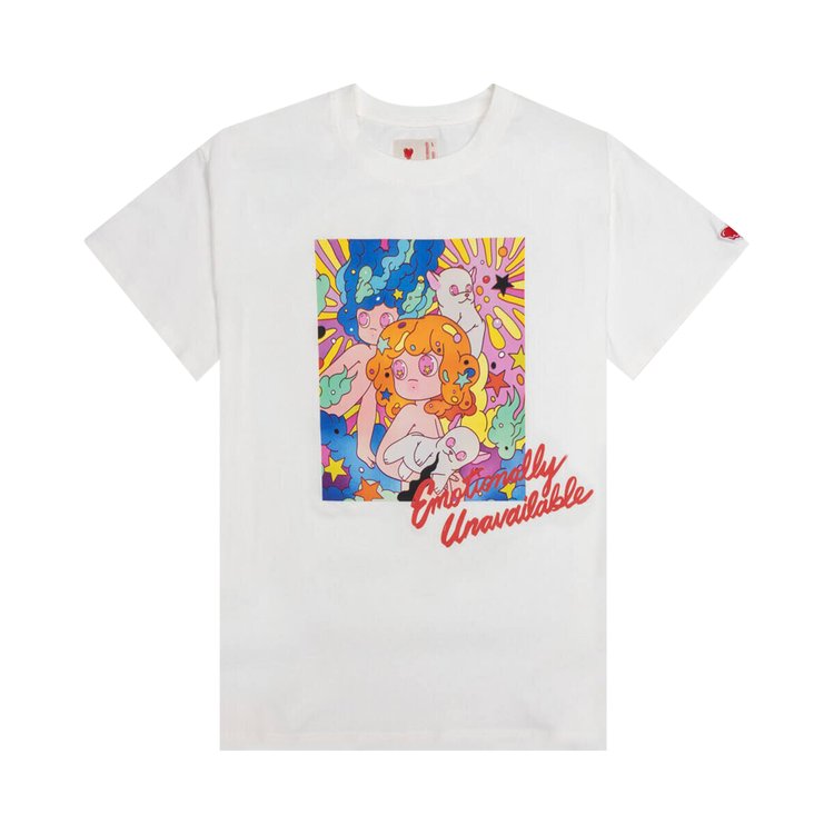 Emotionally Unavailable x So Youn Lee Stardust Tee 'White'